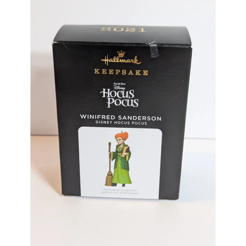 Hallmark 2021 Disney Hocus Pocus Winifred Sanderson Ornament